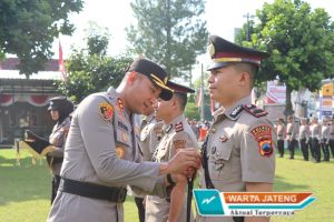 Kapolres Boyolali Pimpin Sertijab Wajah Baru, Semangat Baru, dan Apresiasi untuk Personel Berprestasi