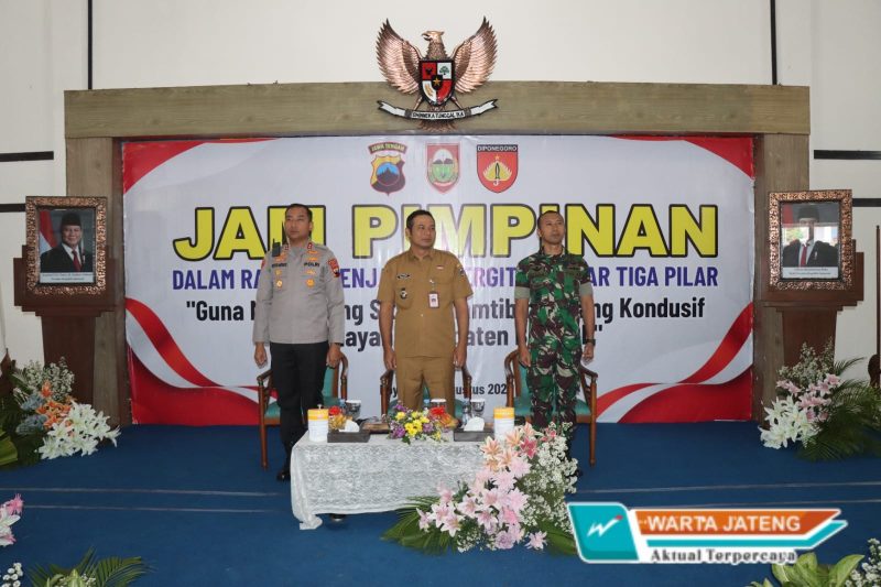 SINERGITAS TIGA PILAR, POLRES BERSAMA PEMERINTAH DAERAH DAN KODIM BOYOLALI BERSATU WUJUDKAN KAMTIBMAS YANG KONDUSIF