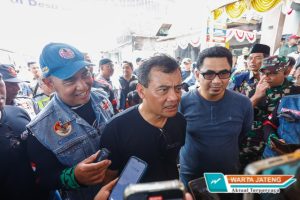 Motoran Semarang-Demak, Ahmad Luthfi dan Taj Yasin Salurkan Bansos Kepada Warga Terdampak Rob