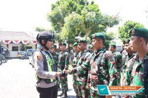 POLRES BERSAMA KODIM 0724 BOYOLALI PATROLI SINERGITAS MENYAPA WARGA UNTUK MENCIPTAKAN RASA AMAN