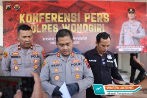 Diduga Provokasi Aksi Anarkis, Pria di Wonogiri Diamankan Polres Wonogiri, Kini Pelaku Lain Terus Diburu