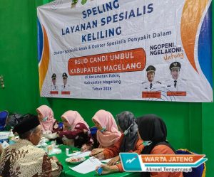 Speling Pemprov Jateng Hadir di Lereng Merbabu, Warga Kragilan Antusias Periksa Kesehatan Gratis