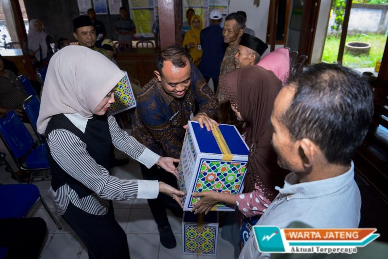 Pemkab Boyolali Salurkan Bantuan Penanganan Kerawanan Pangan