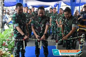 Panglima TNI Resmikan SPPG TNI Di Lanud Adi Soemarmo
